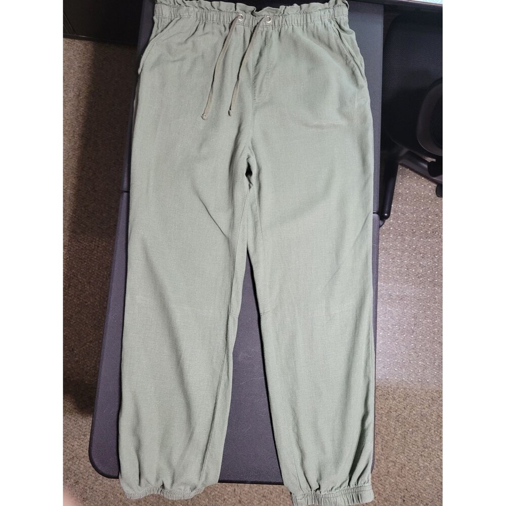 Social Standard By Sanctuary Women's Olive Drawstring Jogger Pants